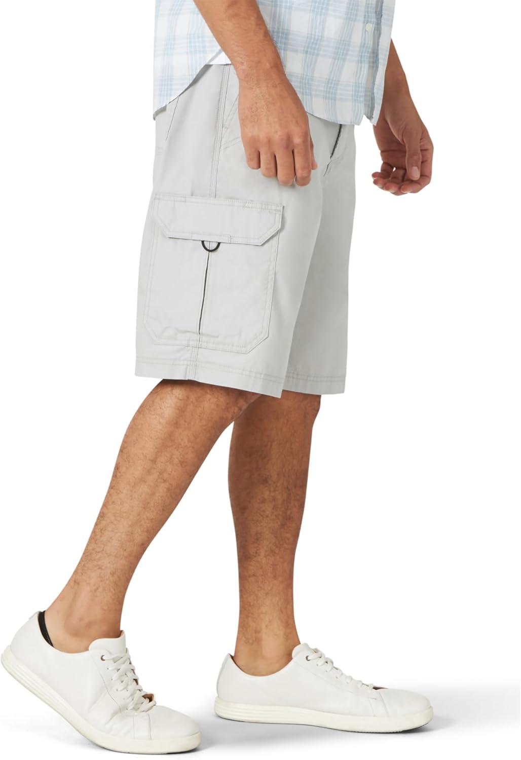 imageLee Mens Extreme Motion Crossroad Cargo ShortCadet Gray