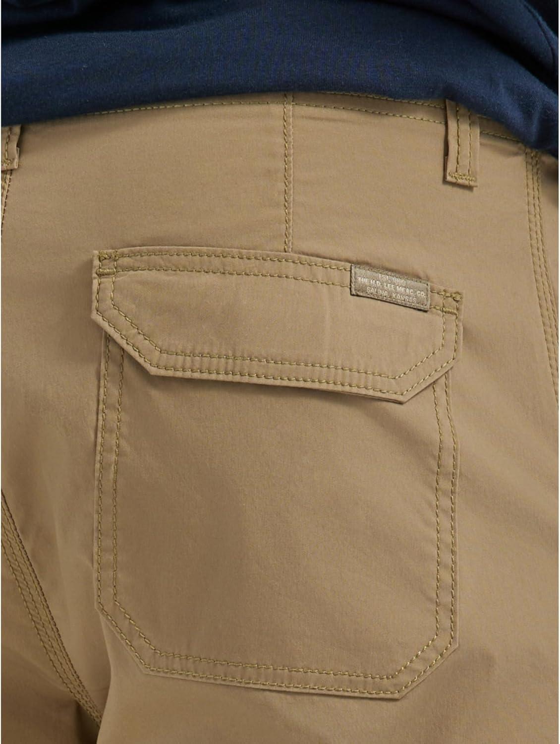imageLee Mens Extreme Motion Crossroad Cargo ShortNomad