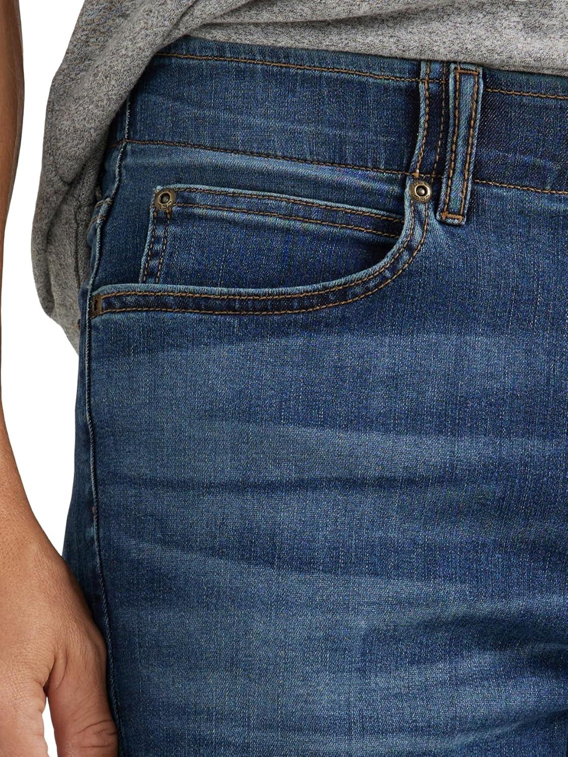 imageLee Mens Extreme Motion Five Pocket Denim ShortDenim ShortsDusk