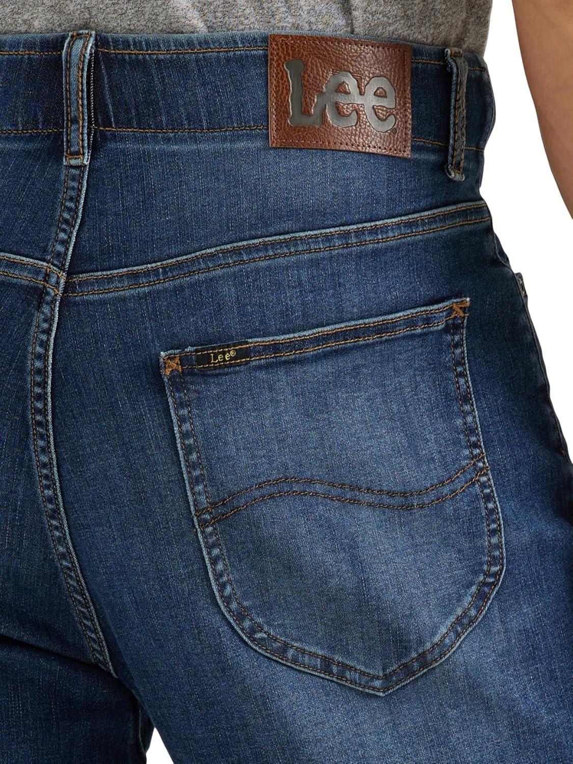 imageLee Mens Extreme Motion Five Pocket Denim ShortDenim ShortsDusk