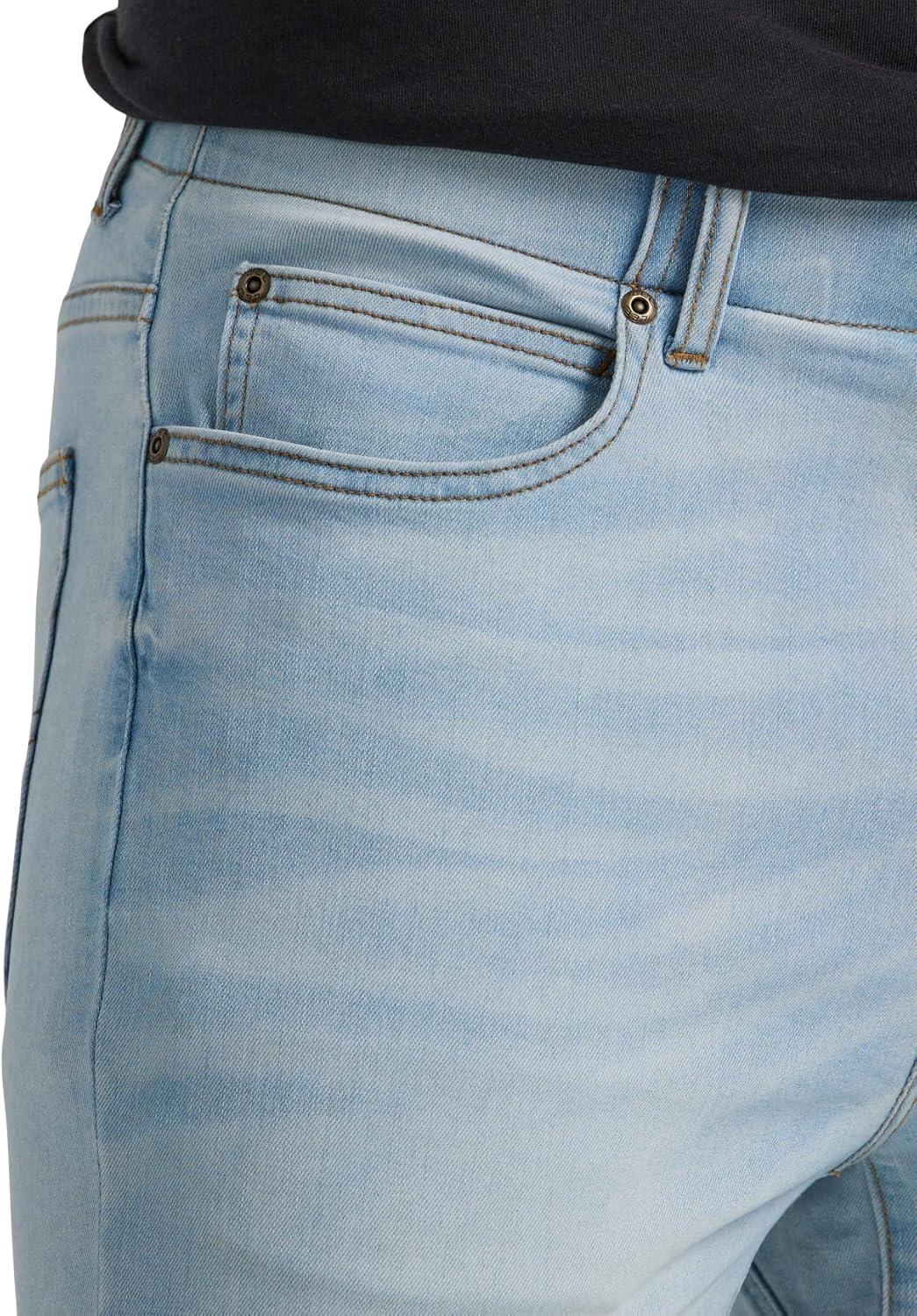 imageLee Mens Extreme Motion Five Pocket Denim ShortDenim ShortsIce Man