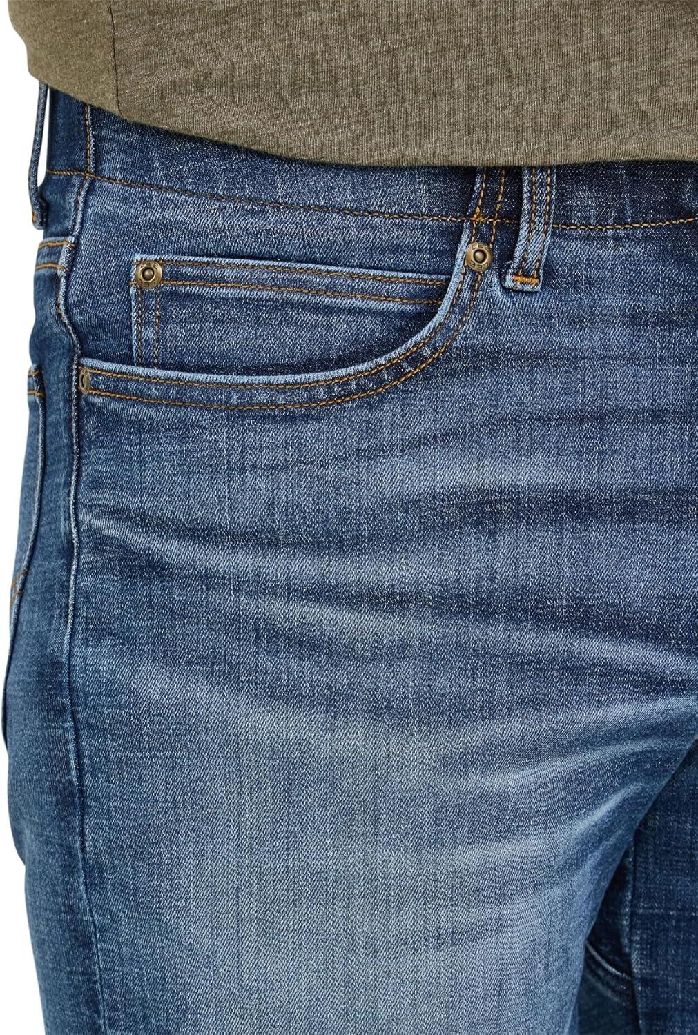 imageLee Mens Extreme Motion Five Pocket Denim ShortDenim ShortsLegends