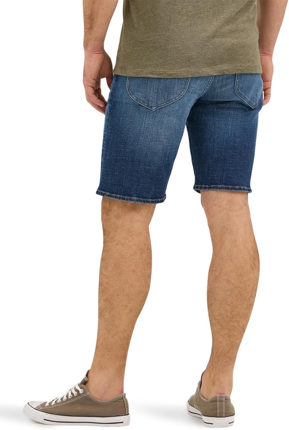 imageLee Mens Extreme Motion Five Pocket Denim ShortDenim ShortsLegends