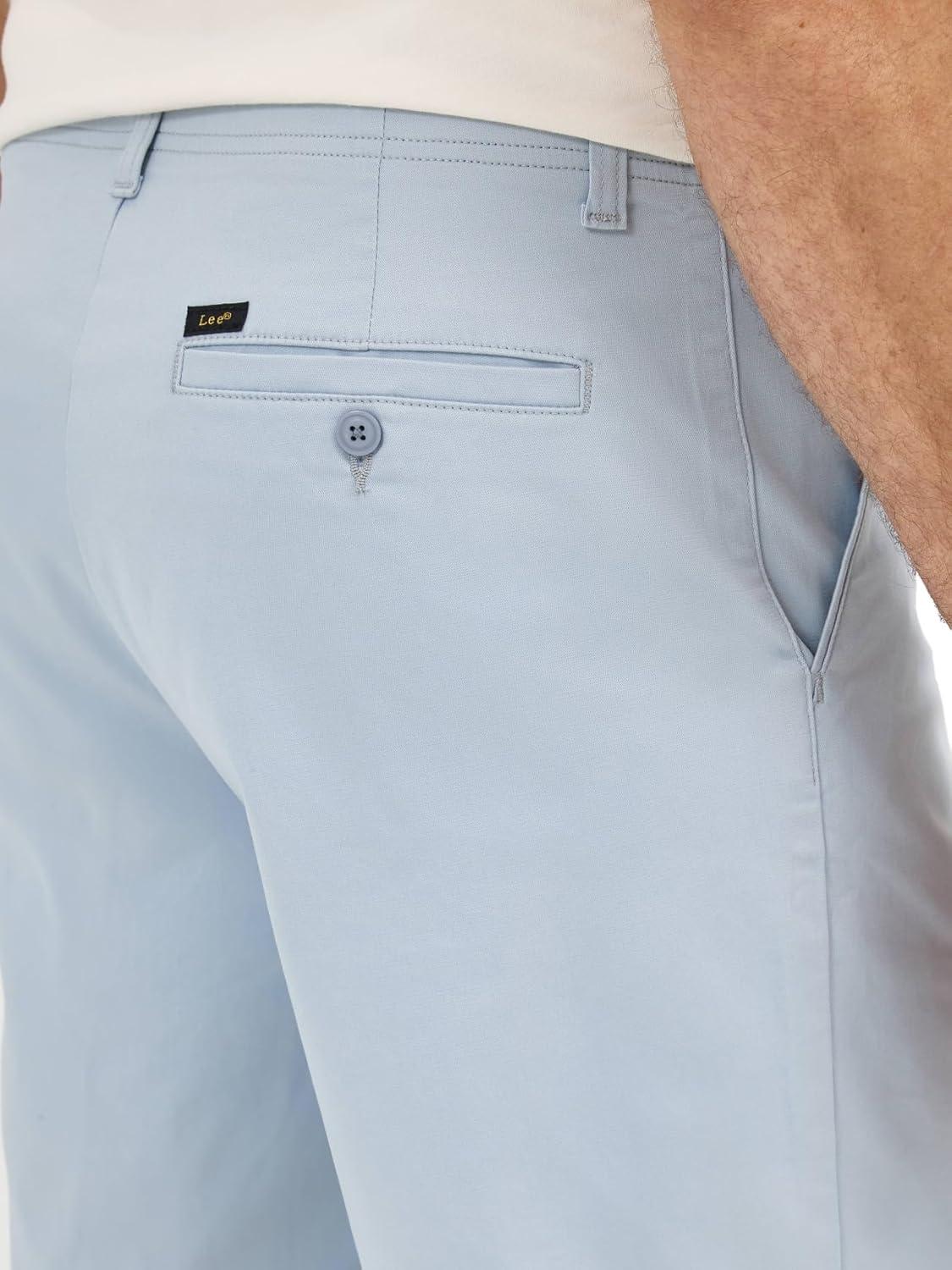 imageLee Mens Extreme Motion Flat FrontShy Blue