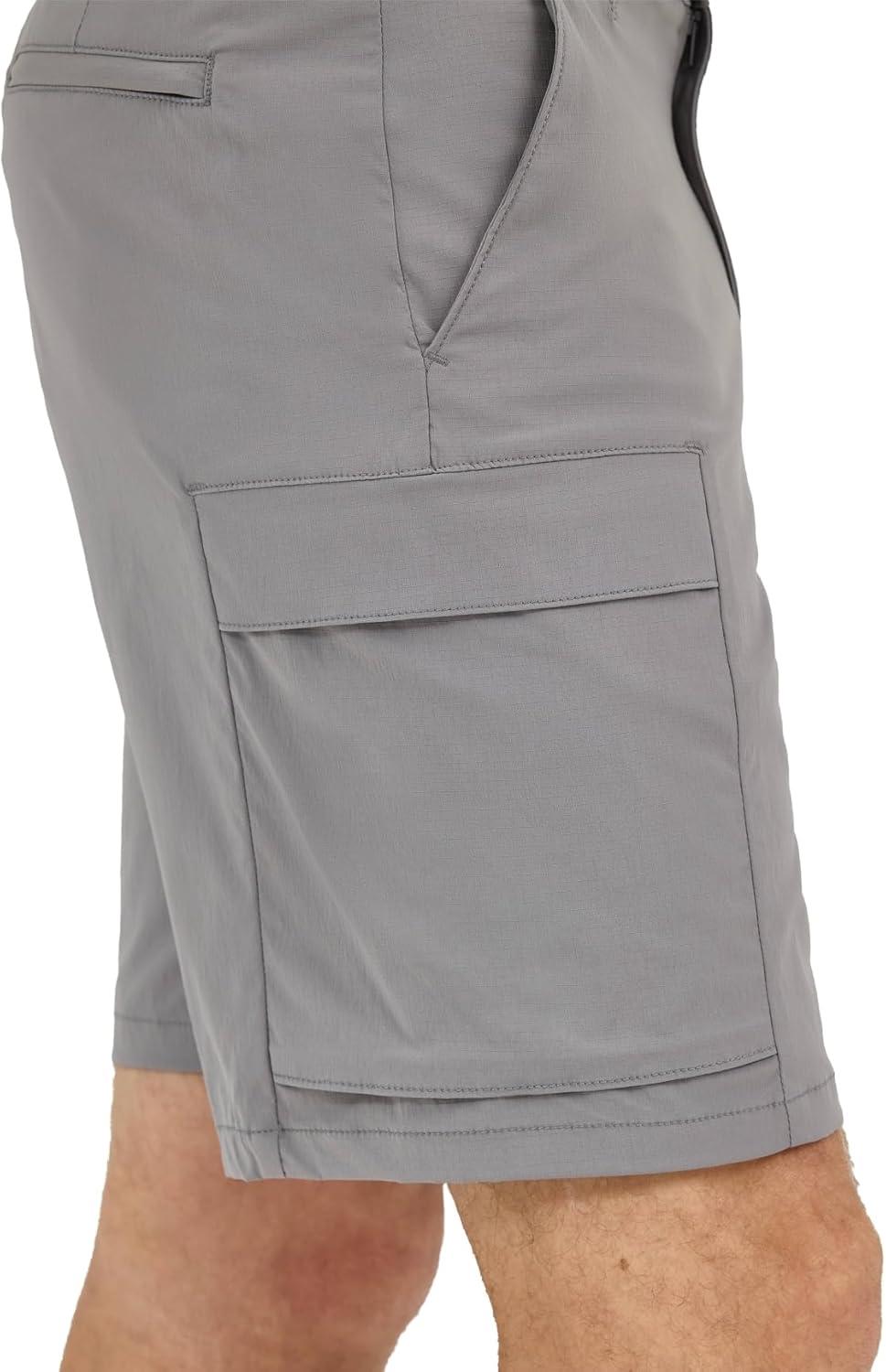 imageLee Mens Extreme Motion Synthetic Ripstop Cargo ShortHd Lee Gray