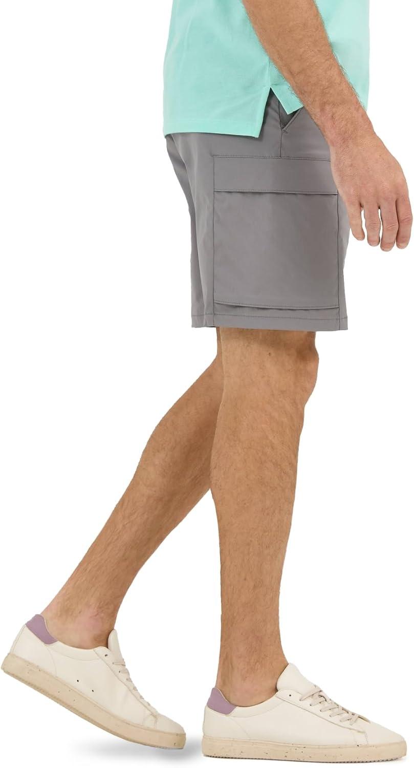 imageLee Mens Extreme Motion Synthetic Ripstop Cargo ShortHd Lee Gray