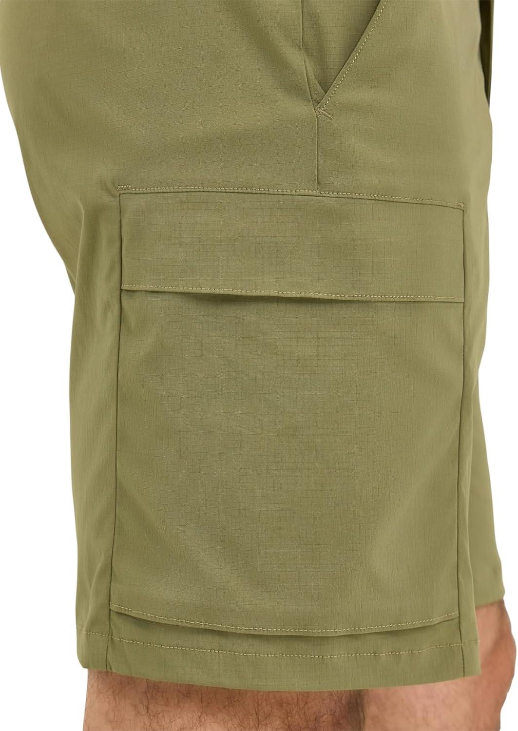 imageLee Mens Extreme Motion Synthetic Ripstop Cargo ShortMercantile Green