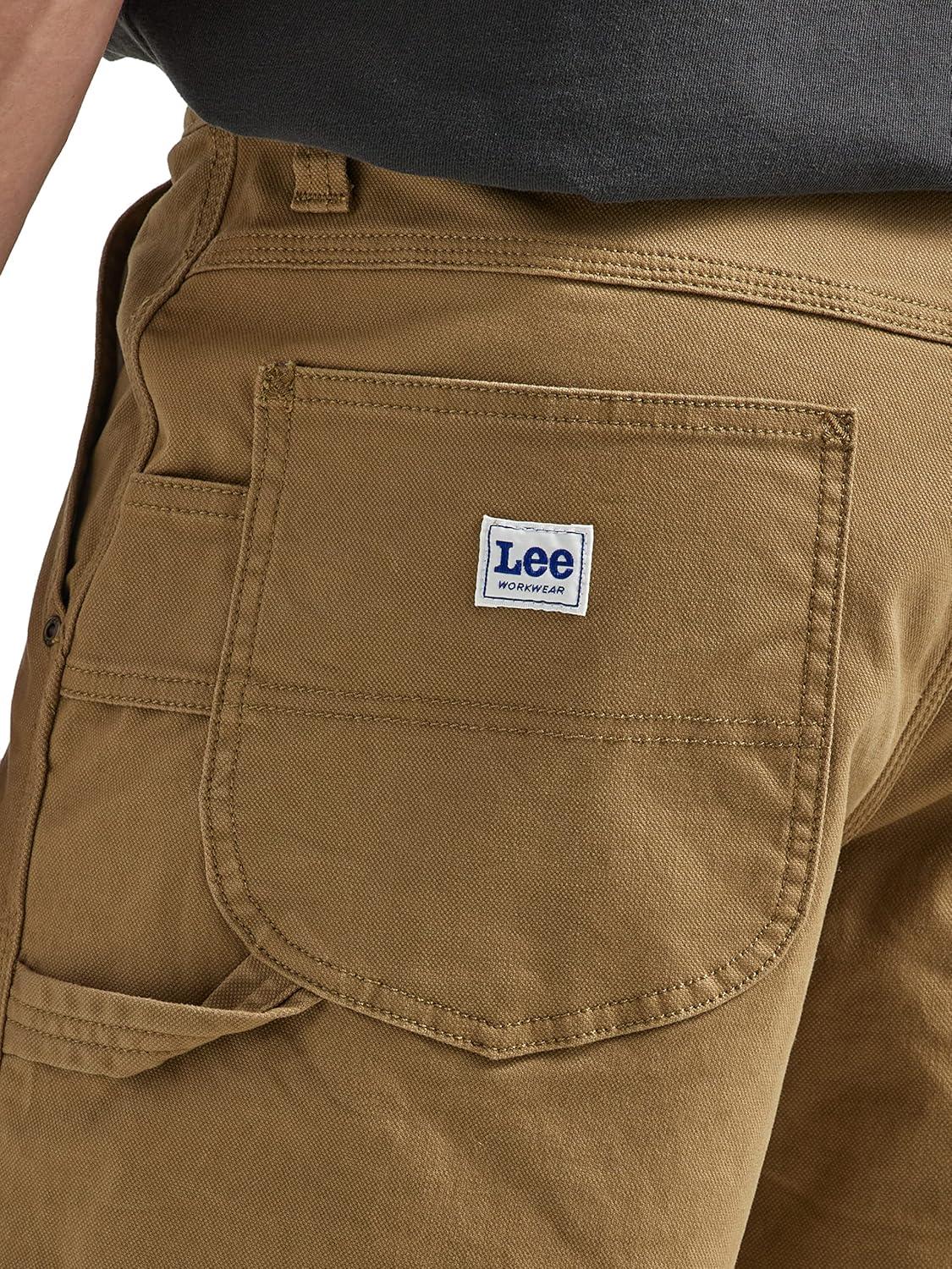 imageLee Mens Legendary Workwear Carpenter ShortDark Khaki