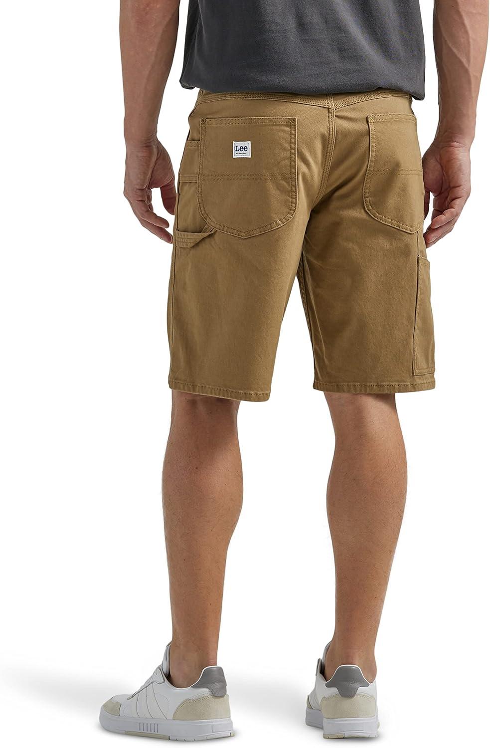 imageLee Mens Legendary Workwear Carpenter ShortDark Khaki