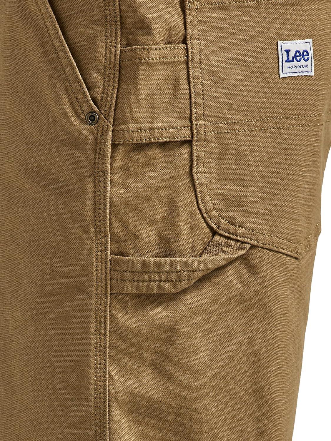 imageLee Mens Legendary Workwear Carpenter ShortDark Khaki