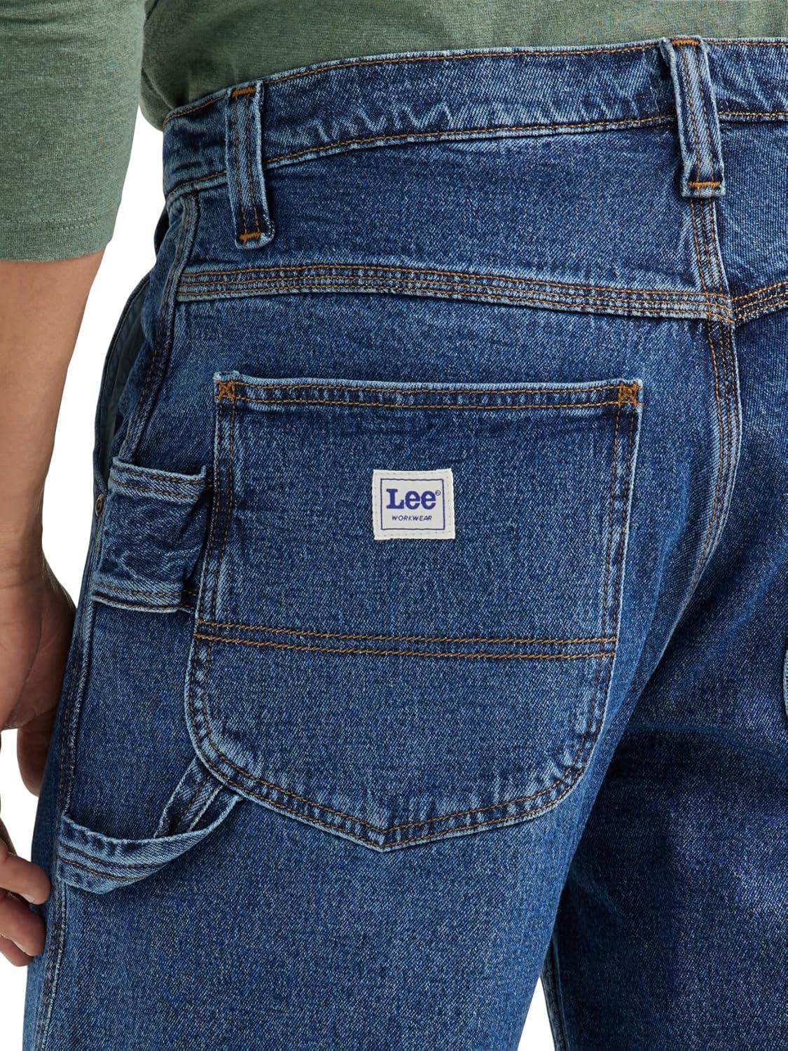 imageLee Mens Legendary Workwear Carpenter ShortMid Dark