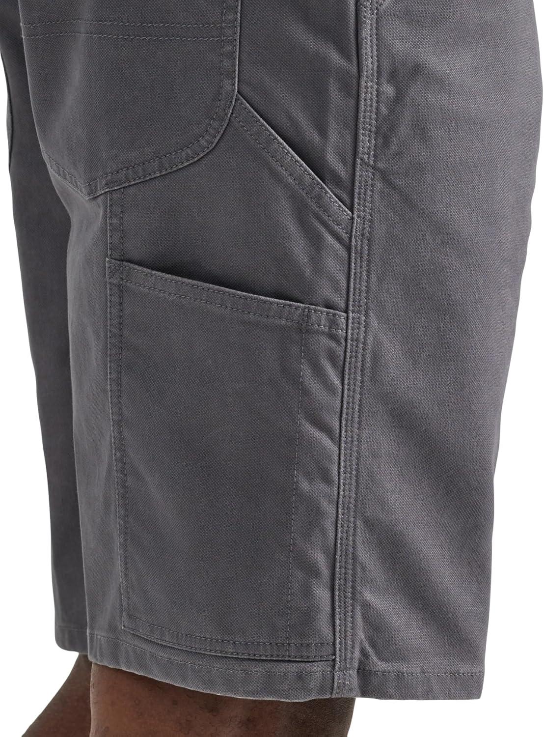 imageLee Mens Legendary Workwear Carpenter ShortPainters Gray