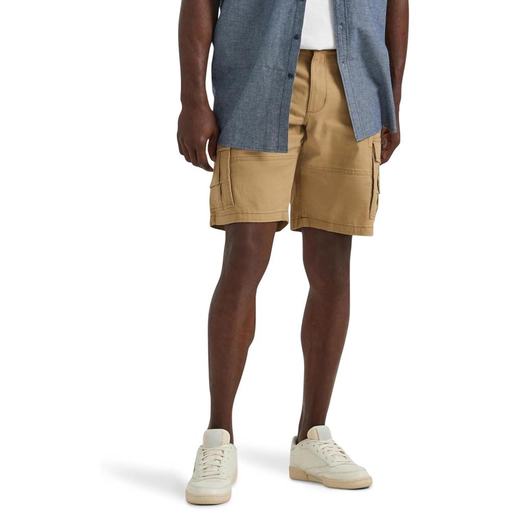 imageLee Mens Extreme Motion Carolina Cargo ShortBourbon