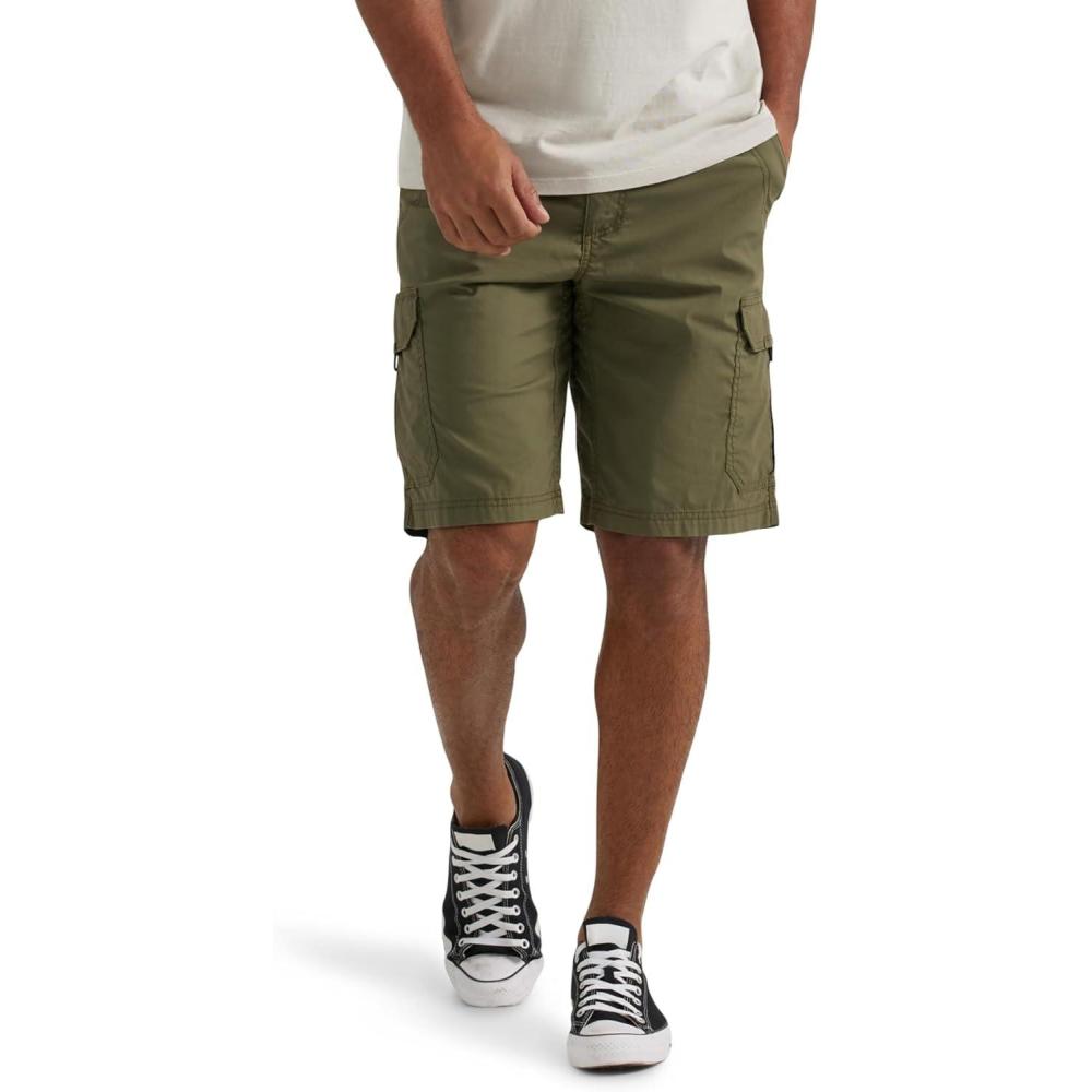 imageLee Mens Extreme Motion Crossroad Cargo ShortOlive Night