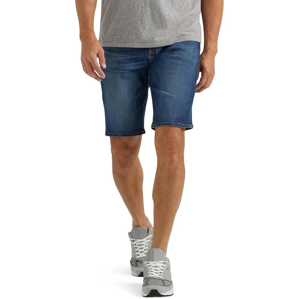 imageLee Mens Extreme Motion Five Pocket Denim ShortDenim ShortsDusk