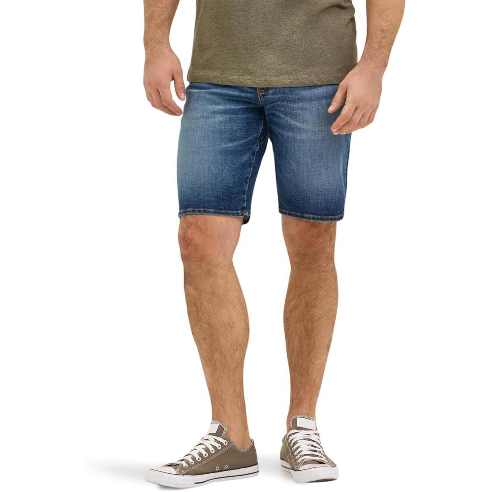 imageLee Mens Extreme Motion Five Pocket Denim ShortDenim ShortsLegends