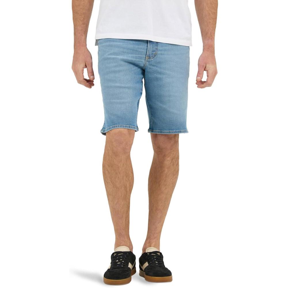 imageLee Mens Extreme Motion Five Pocket Denim ShortDenim ShortsTenney