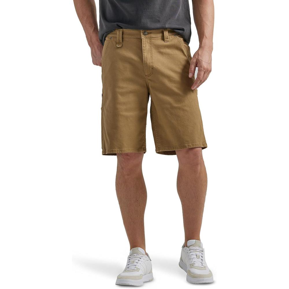 imageLee Mens Legendary Workwear Carpenter ShortDark Khaki