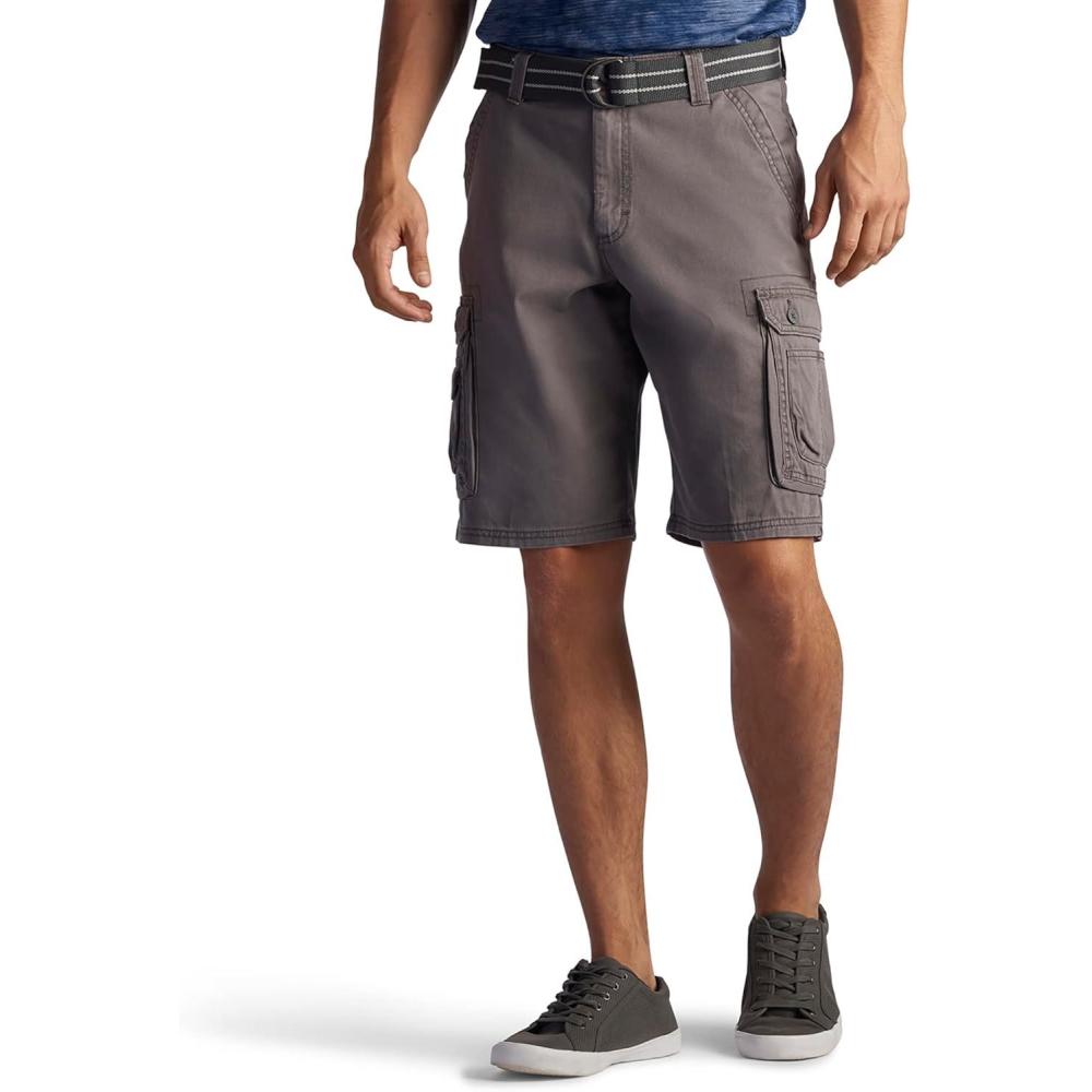 imageLee mens Dungarees New Belted Wyoming cargo shorts Vapor 36 US