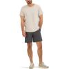 Lee Men’s Extreme Motion 7″ Flat Front Short(Static Gray)