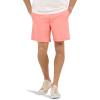Lee Men’s Extreme Motion 7″ Flat Front Short(Bright Papaya)