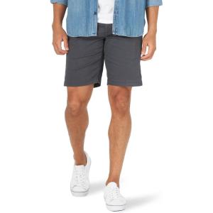 Lee Men’s Extreme Motion Flat Front(Charcoal)