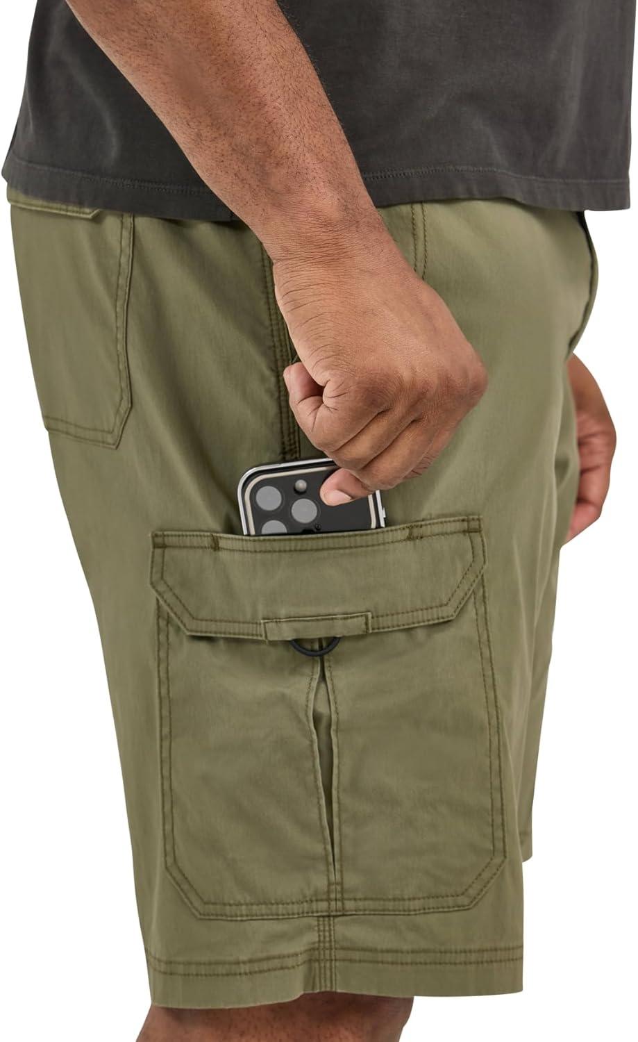 imageLee Mens Big ampamp Tall Extreme Motion Crossroad Cargo ShortOlive Night
