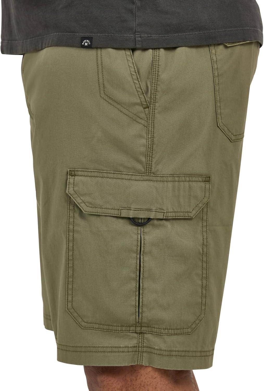 imageLee Mens Big ampamp Tall Extreme Motion Crossroad Cargo ShortOlive Night
