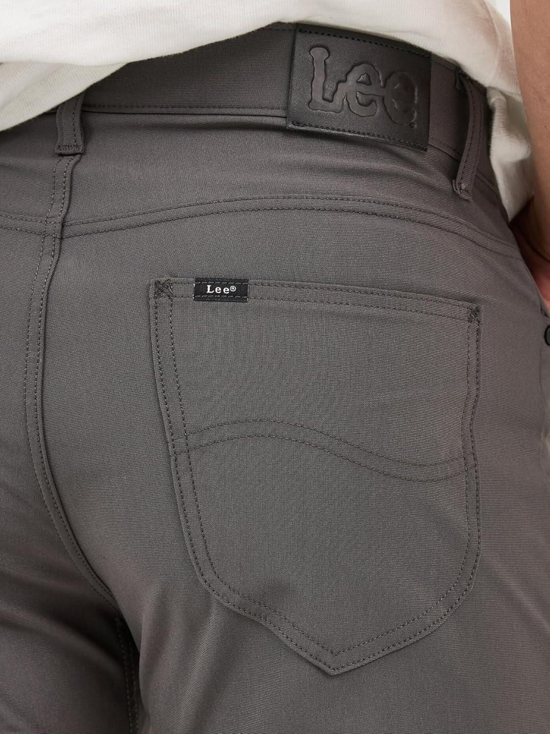 imageLee Mens X Move 5Pocket Performance PantStatic Gray