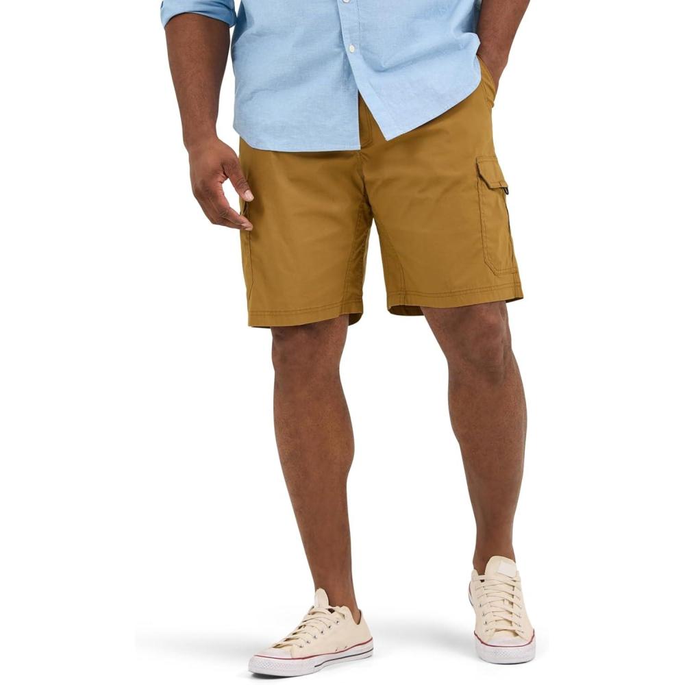 imageLee Mens Big ampamp Tall Extreme Motion Crossroad Cargo ShortGlazed Ginger