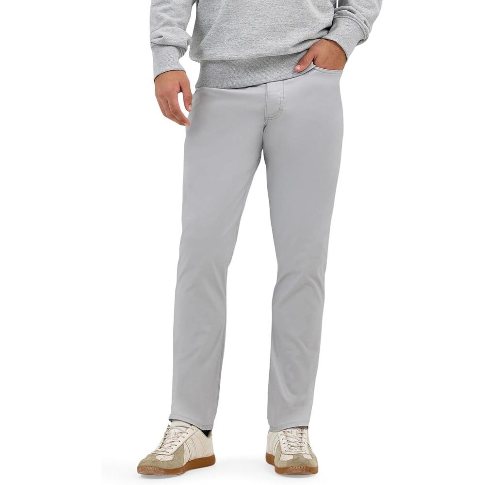 imageLee Mens X Lite 5Pocket Casual PantDrizzle