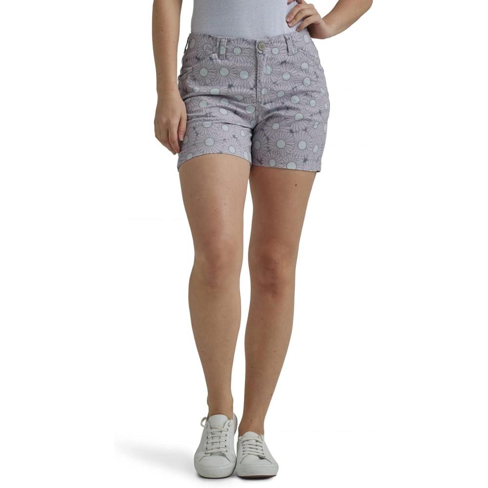 imageLee Womens Legendary 5quot Chino ShortSoft Happy Daisy