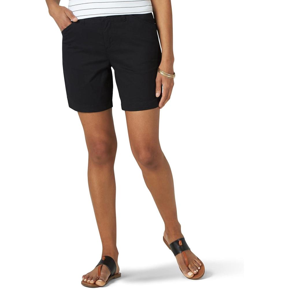 imageLee Womens Legendary 7quot Chino WalkshortBlack