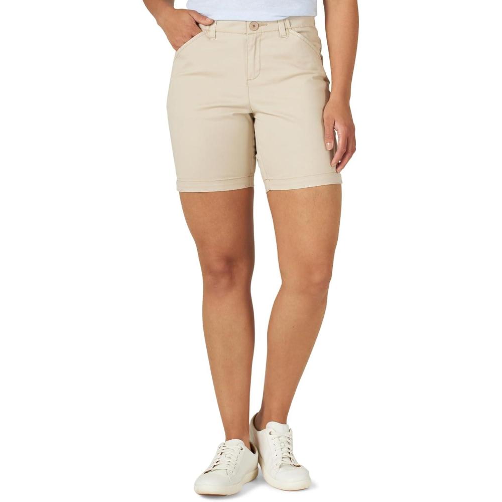 imageLee Womens Legendary 7quot Chino WalkshortOxford Tan