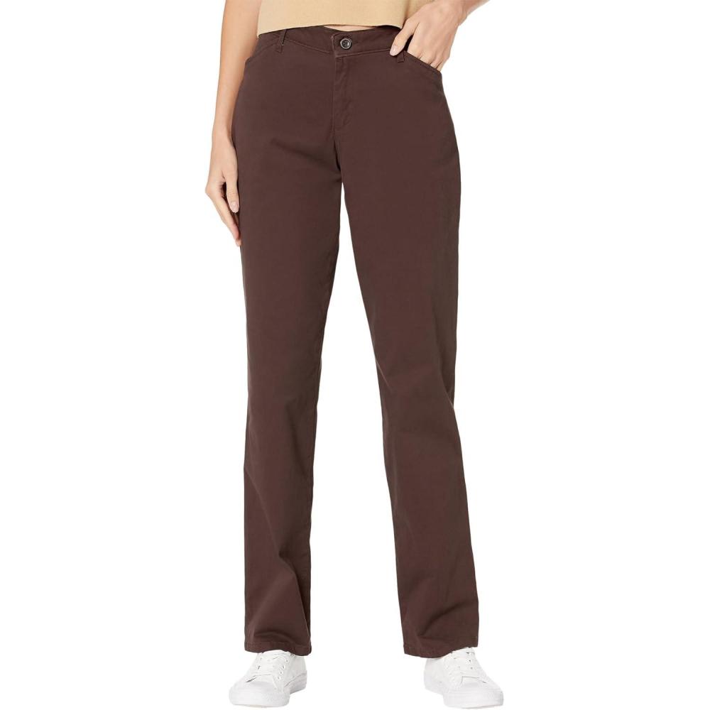 imageLee Womens Relaxed Fit All Day Straight Leg PantBrown