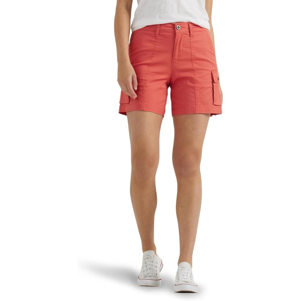 imageLee Womens Ultra Lux Comfort with Flextogo Cargo ShortPoppy