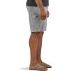 Lee Men’s Big & Tall Extreme Motion Carolina Cargo Short(Hd Lee Gray Ripstop)