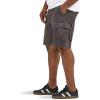 Lee Men’s Big & Tall Extreme Motion Carolina Cargo Short(Mortar Gray)