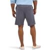 Lee Men’s Big & Tall Extreme Motion Flat Front Short(Charcoal Gray)