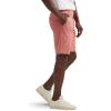 Lee Men’s Big & Tall Extreme Motion Flat Front Short(Clay Rose)