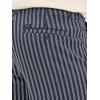 Lee Men’s Big & Tall Extreme Motion Flat Front Short(Mood Indigo Stripe)