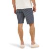 Lee Men’s Big & Tall Extreme Motion Flat Front Short(Mood Indigo Stripe)