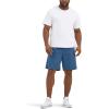 Lee Men’s Big & Tall Extreme Motion Flat Front Short(Orion Blue)