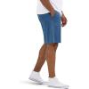 Lee Men’s Big & Tall Extreme Motion Flat Front Short(Orion Blue)