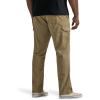 Lee Mens Big & Tall Extreme Motion Twill Cargo Pant(Oscar Khaki)
