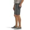 Lee Mens Extreme Motion Regular Fit Synthetic Flat Front Short(Charcoal)