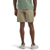 Lee Mens Extreme Motion Regular Fit Synthetic Flat Front Short(Mushroom)
