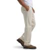 Lee Mens Flat Front Relaxed Straight Pant(City Beige)
