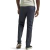 Lee Men’s Flat Front Slim Straight Pant(Navy)
