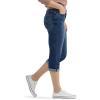 Lee Womens Flex Motion Regular Fit 5 Pocket Capri JeanJeans(Bewitched)